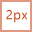 Ícone 32 px com preenchimento 2px.