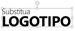 Um logotipo de exemplo.