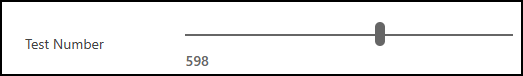 Linear input control in a model-driven app.