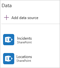 Fontes de dados do SharePoint.