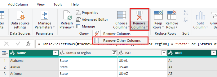 Dúvida] Coluna Tradução  Power BI Desktop: tratamento de dados no