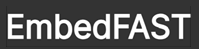 Imagem do logotipo da EmbedFAST.