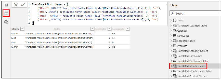 dCalendario = CALENDARAUTO com idioma em inglês - Guru do Excel e Power BI