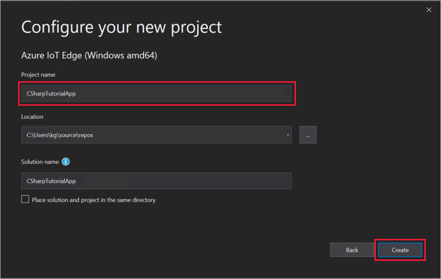 Configurar um novo projeto do Azure IoT Edge
