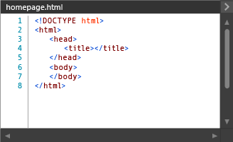 Mistura - página HTML básica