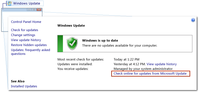O Windows update