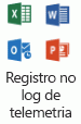 Este ícone representa o Registro no Log de Telemetria.