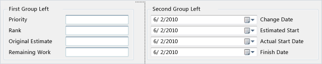 Layout de duas colunas com divisor