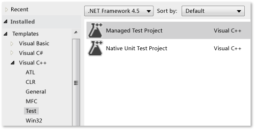 Criar um projeto de teste de unidade em C++