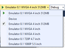 WP_Emulator_list List of Windows Phone Emulator images