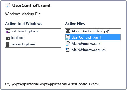 VS2015_IDE_Navigator Visual Studio IDE Navigator