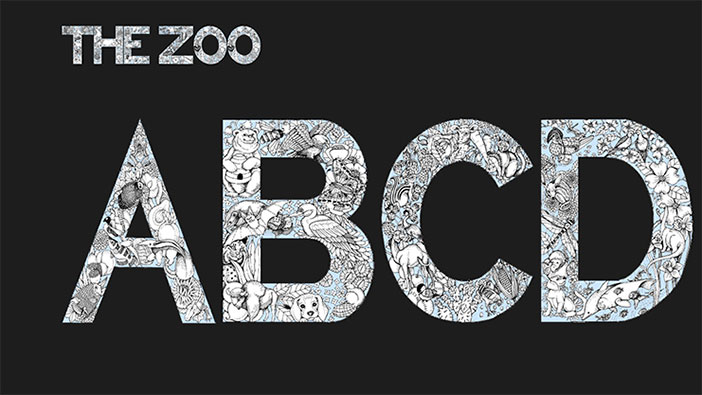 Exibição com zoom no aplicativo My Zoo