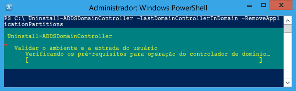 Remover último DC