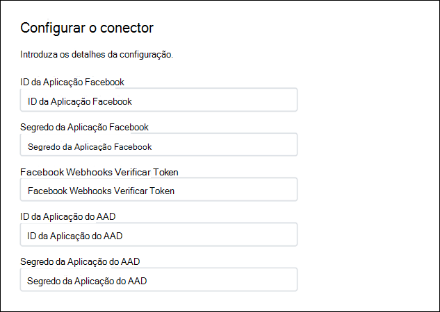 Captura de ecrã da página de início de sessão com os campos ID do Inquilino e palavra-passe para aceder às definições de configuração.