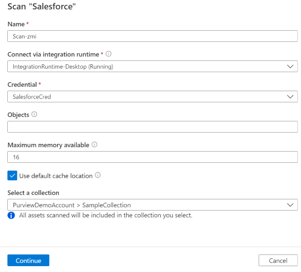 Examinar o Salesforce