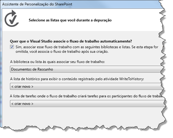 Completing the SharePint Customization Wizard