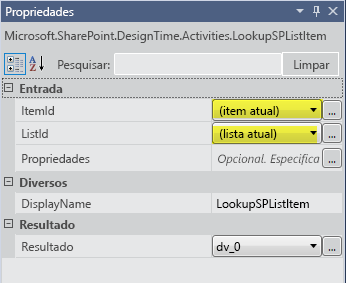 Setting properties for LookupSPListItem