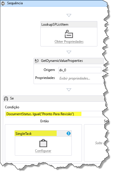 Creating an If/Then clause to trigger a task