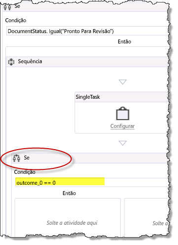 Using IF activity to check the task status