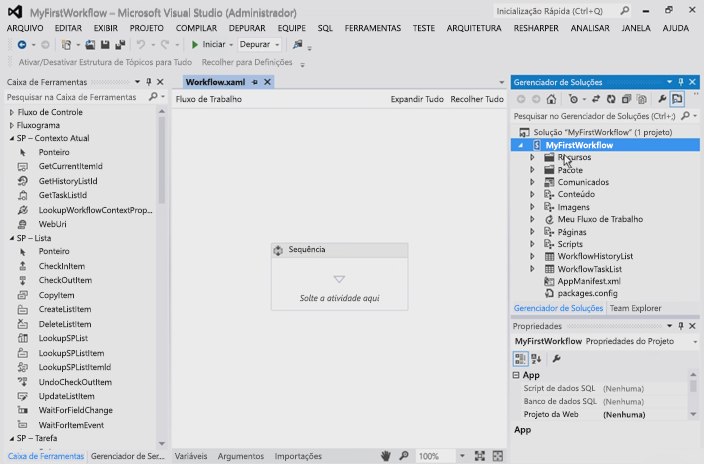 Figure 4. Default designer surface