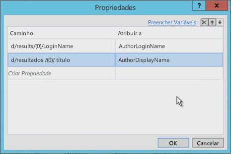 Figure 10. Retrieving values from LookupSPUser