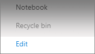 Imagem do menu Início rápido