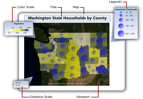 Adicionar uma camada de bolhas a um visual do Power BI do Azure Maps - Microsoft Azure Maps
