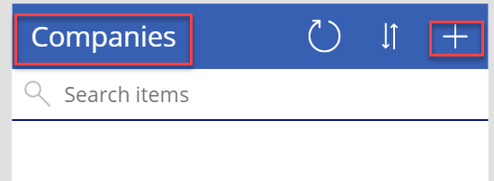 Captura de tela do botão adicionar nova conta.