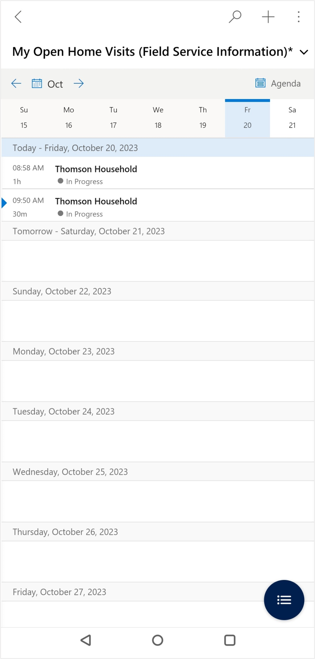 Screenshot of the state set as In Progress.