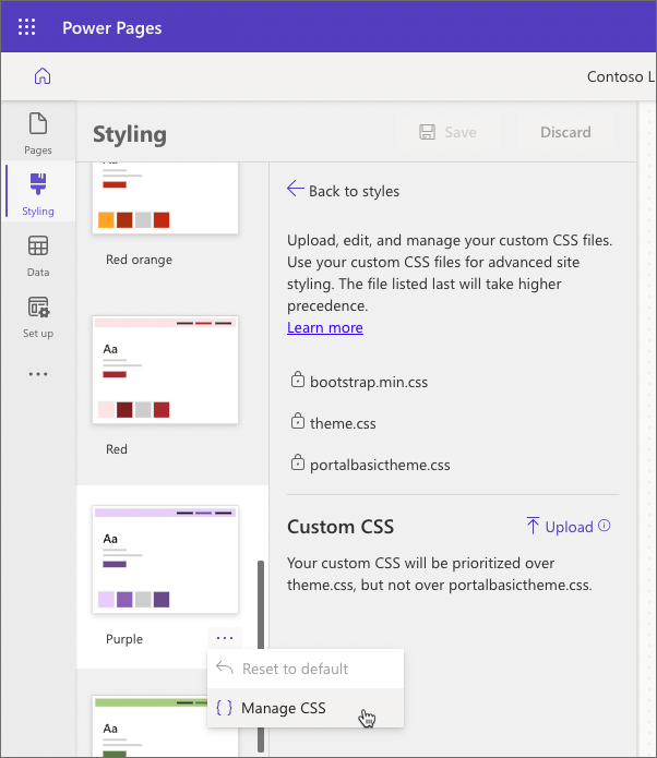 Captura de tela da interface de carregamento CSS personalizada.