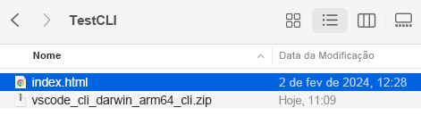 Captura de tela de um arquivo compactado.