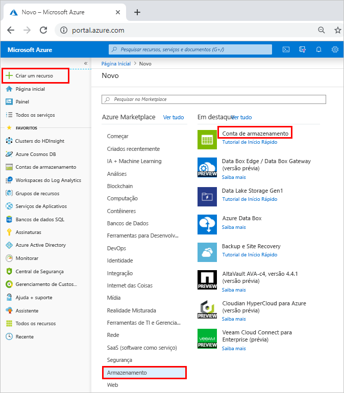 Creating an HDInsight Interactive Query Solution in the Azure portal.
