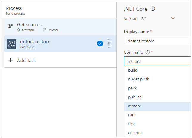 Tarefa dotnet