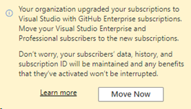 Mover assinantes existentes para o GitHub