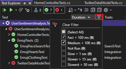 Introdução ao teste de unidade - Visual Studio (Windows)