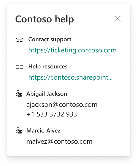 Captura de tela que mostra como adicionar vários contatos.