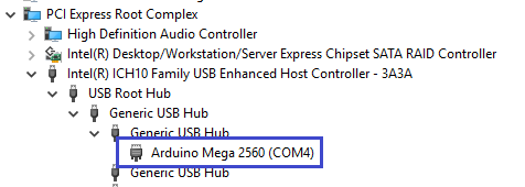 Captura de tela do USB Type-C ConnEx no Gerenciador de dispositivos do Windows.