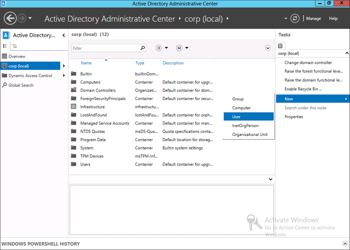 Active directory administrative center windows server 2012 r2 download intel graphics driver for windows 10 64 bit