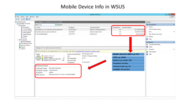 captura de tela 4 do gerenciamento de atualização do dispositivo mdm