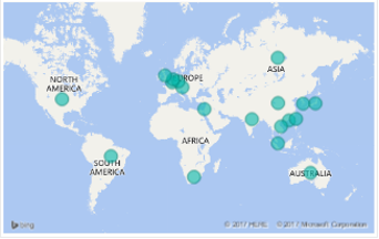 Mapa Regional dos Distribuidores do Windows IoT