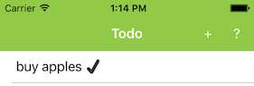 Captura de tela que mostra o Tema do iOS com status itens de barra em texto preto.
