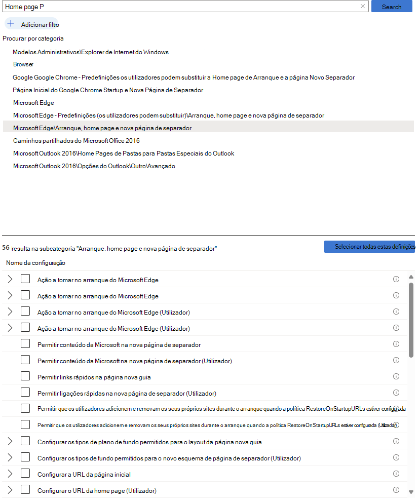 Resultados de pesquisas