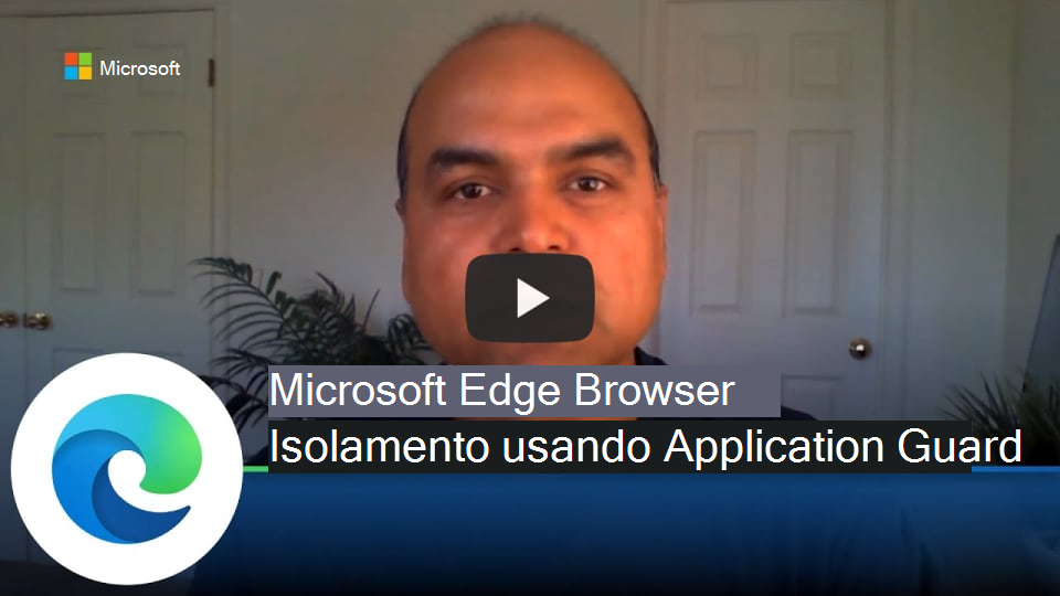 Isolamento do navegador usando o Application Guard