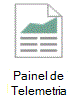 Ícone que representa um dashboard de telemetria.