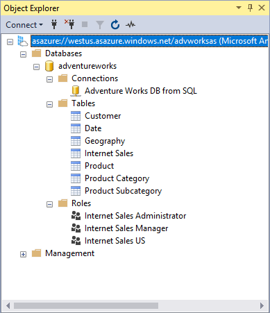 Pesquisador de Objetos no SSMS