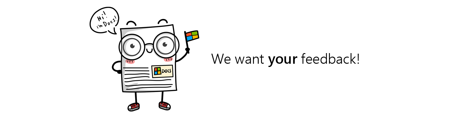 Doc a pedir o seu feedback