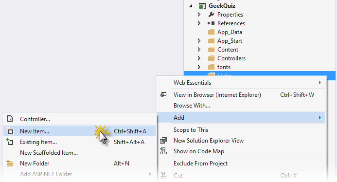 Adicionar novo item Adicionar novo item