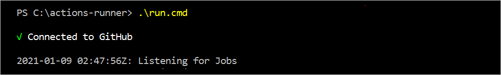 O Runner está a ouvir