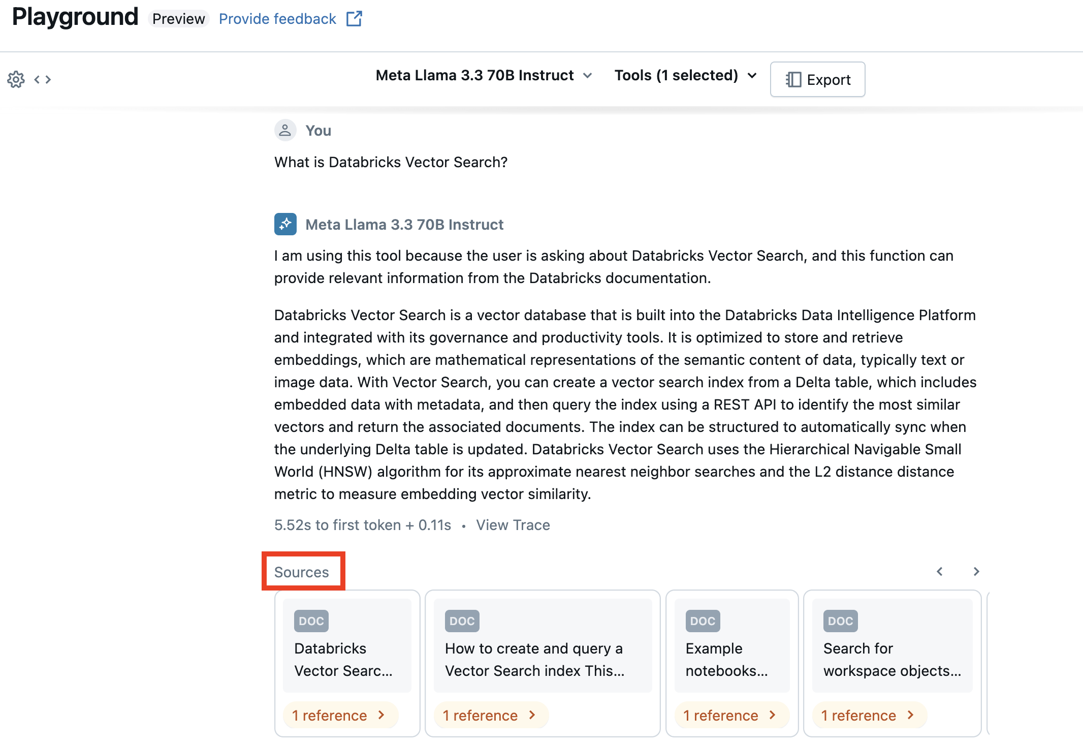 Prototipar o LLM com ferramenta de busca vetorial