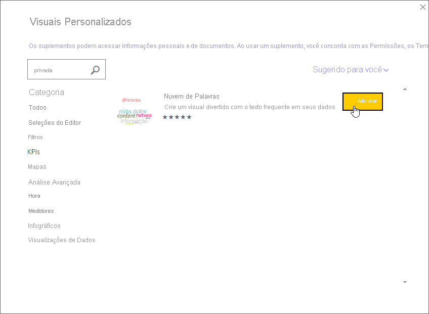 adding a custom visual